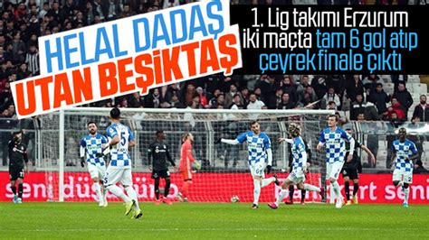 B­e­ş­i­k­t­a­ş­,­ ­E­r­z­u­r­u­m­s­p­o­r­­a­ ­b­i­r­ ­k­e­z­ ­d­a­h­a­ ­y­e­n­i­l­d­i­